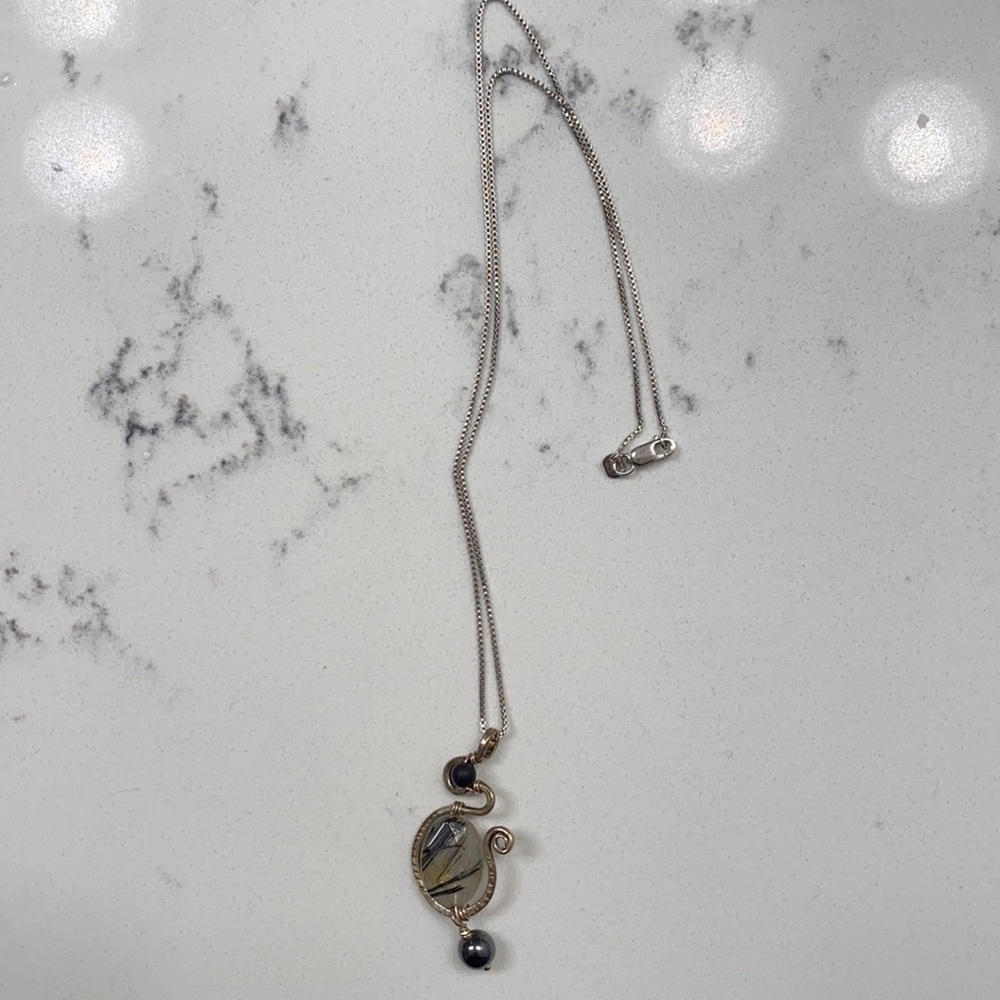 Stone necklace